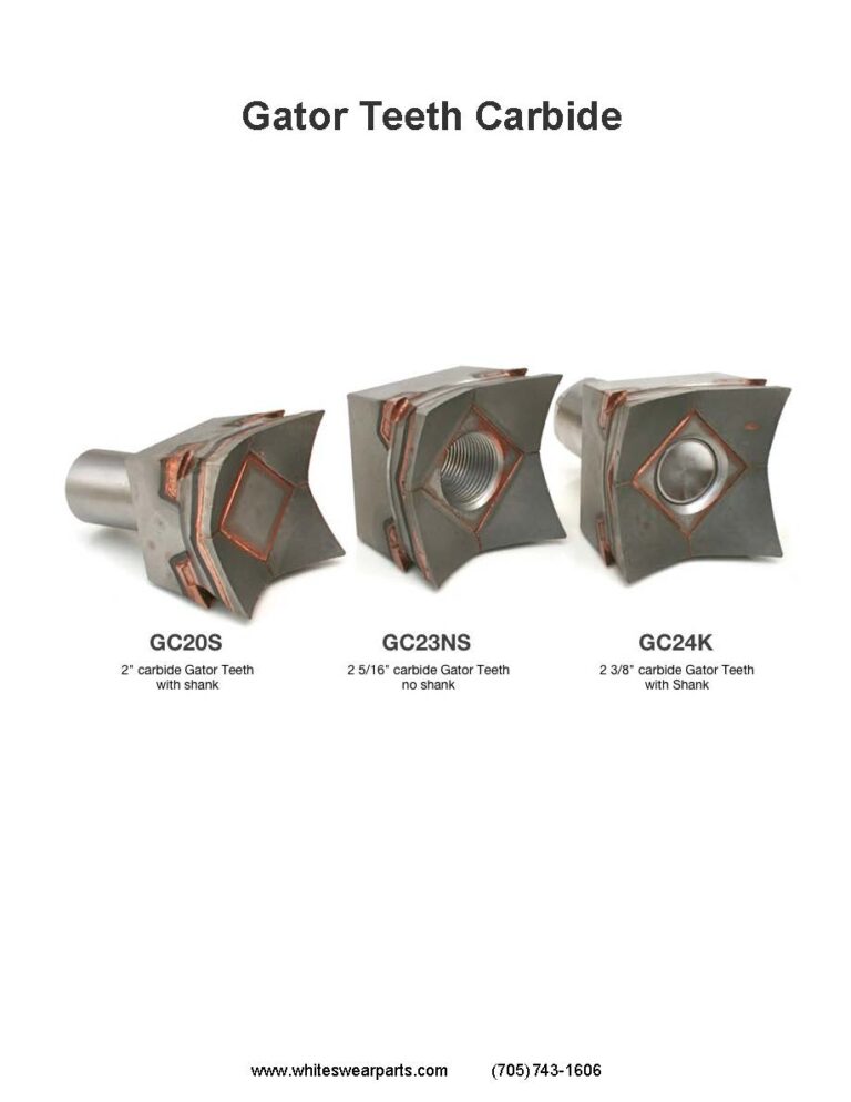 Gator Teeth Carbide G-Series — Timberblade